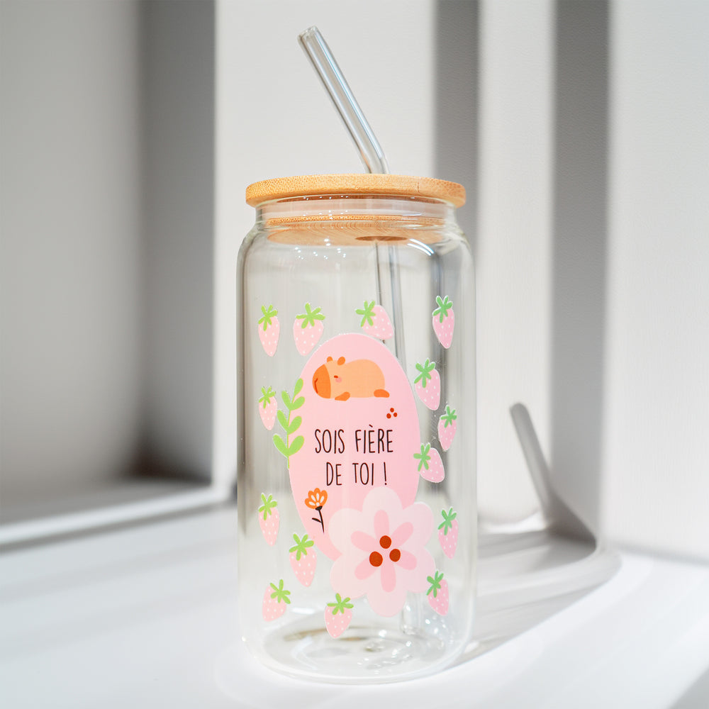 Verre à paille - Sois fière de toi