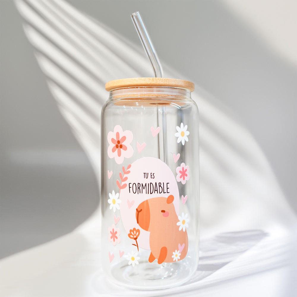 Verre à paille - Tu es formidable