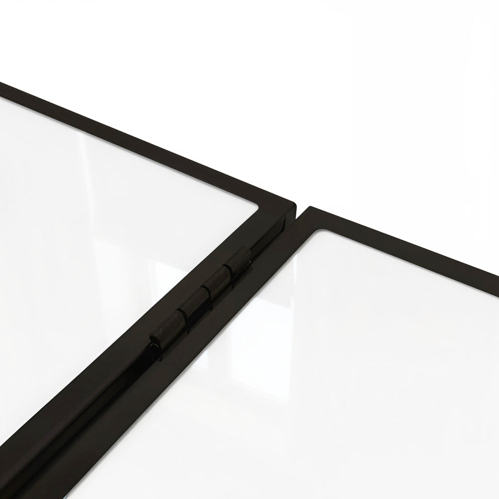 Double photo frame Versailles 4x6 - Black
