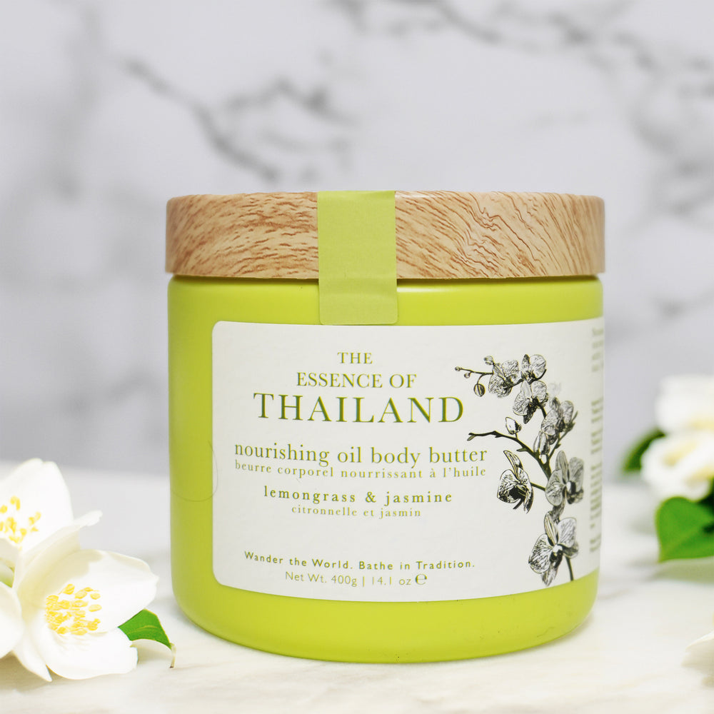 Beurre corporel nourrissant – Citronnelle & Jasmin