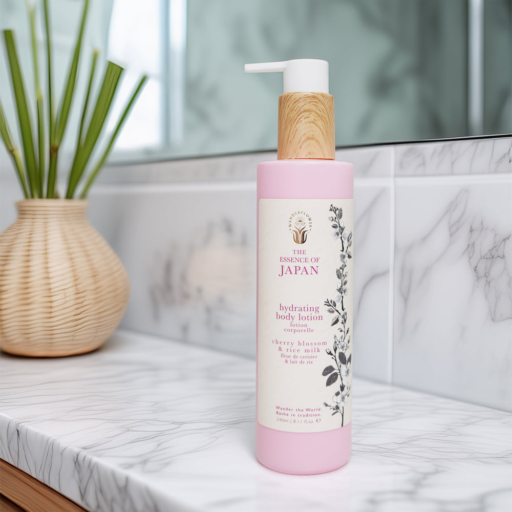 Lotion corporelle - Thé au jasmin & lait de riz