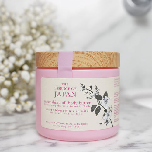 Beurre corporel nourrissant - Thé au jasmin & lait de riz