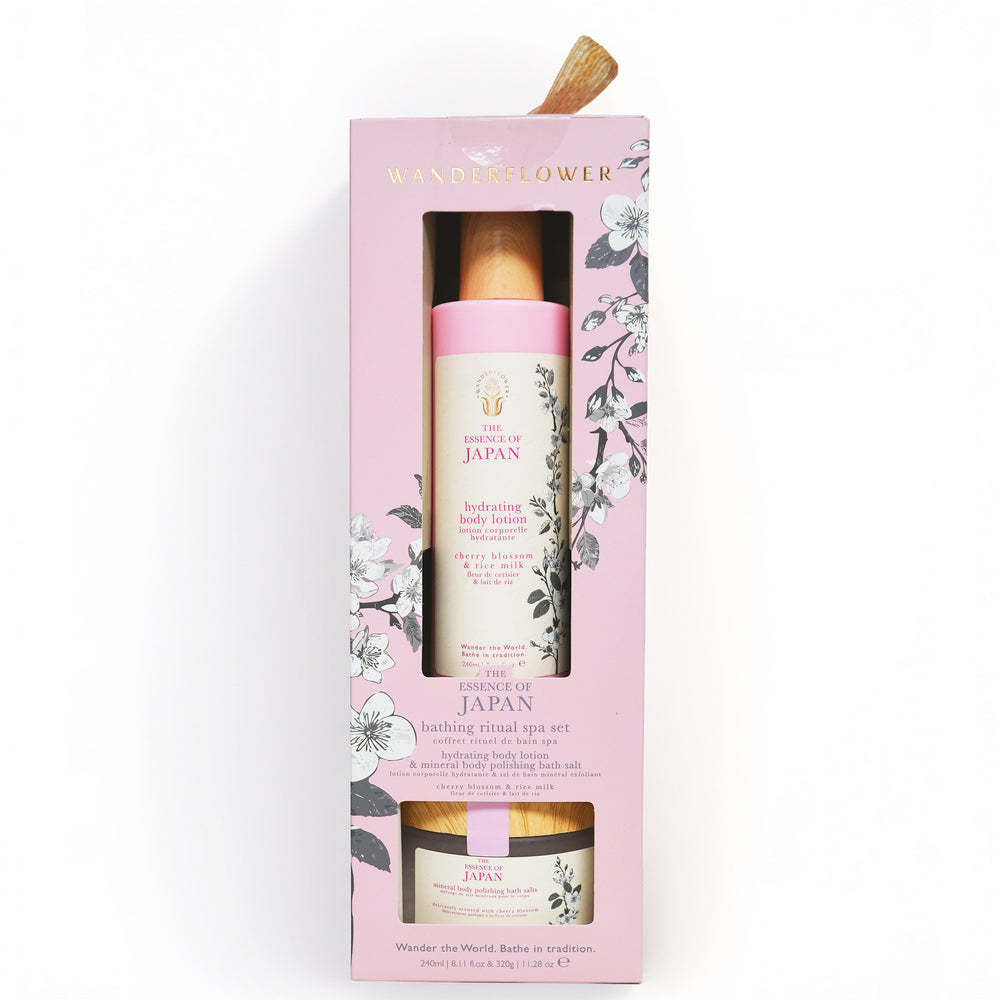 Coffret pour le bain - Thé au jasmin & lait de riz
