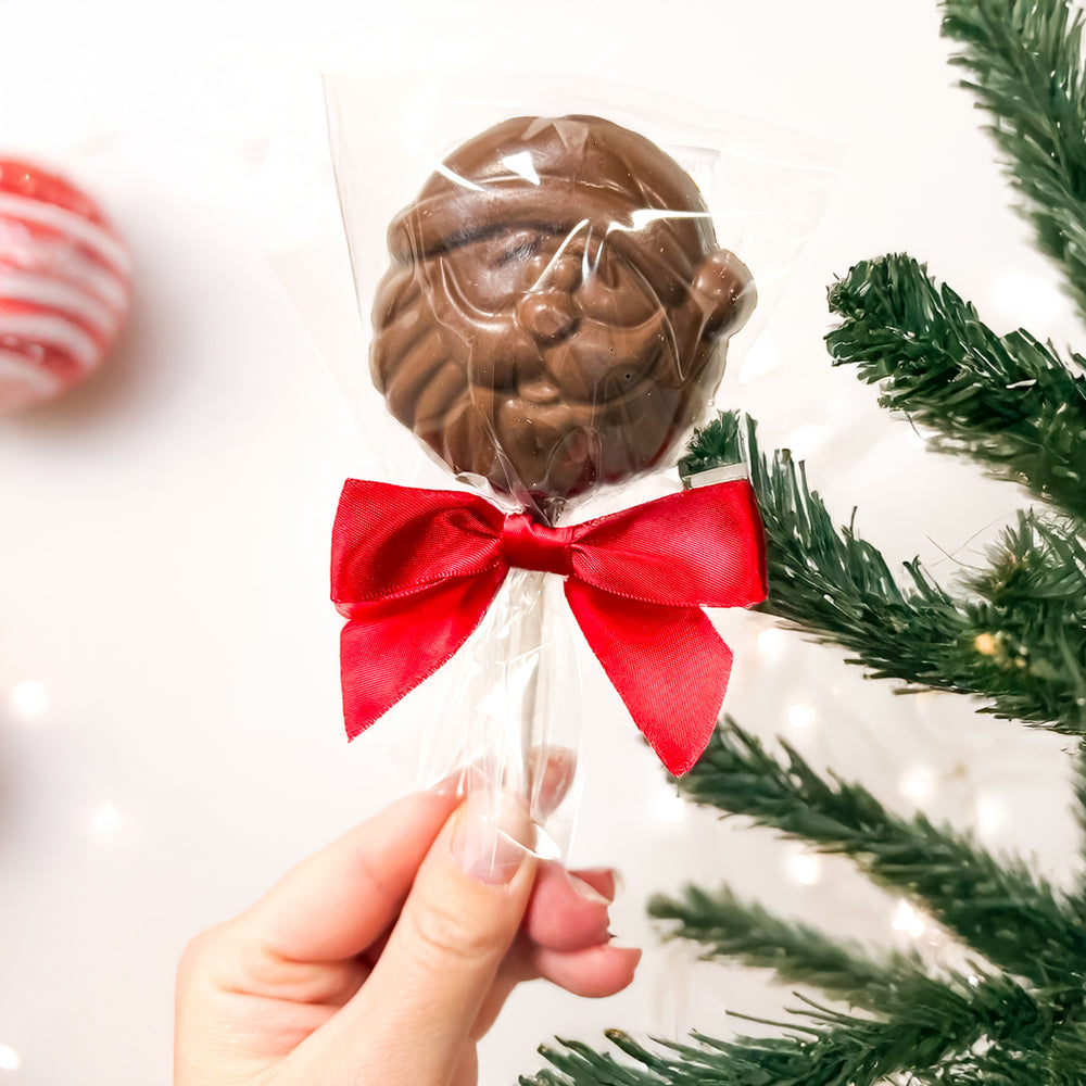 Chocolate lollipop - Santa