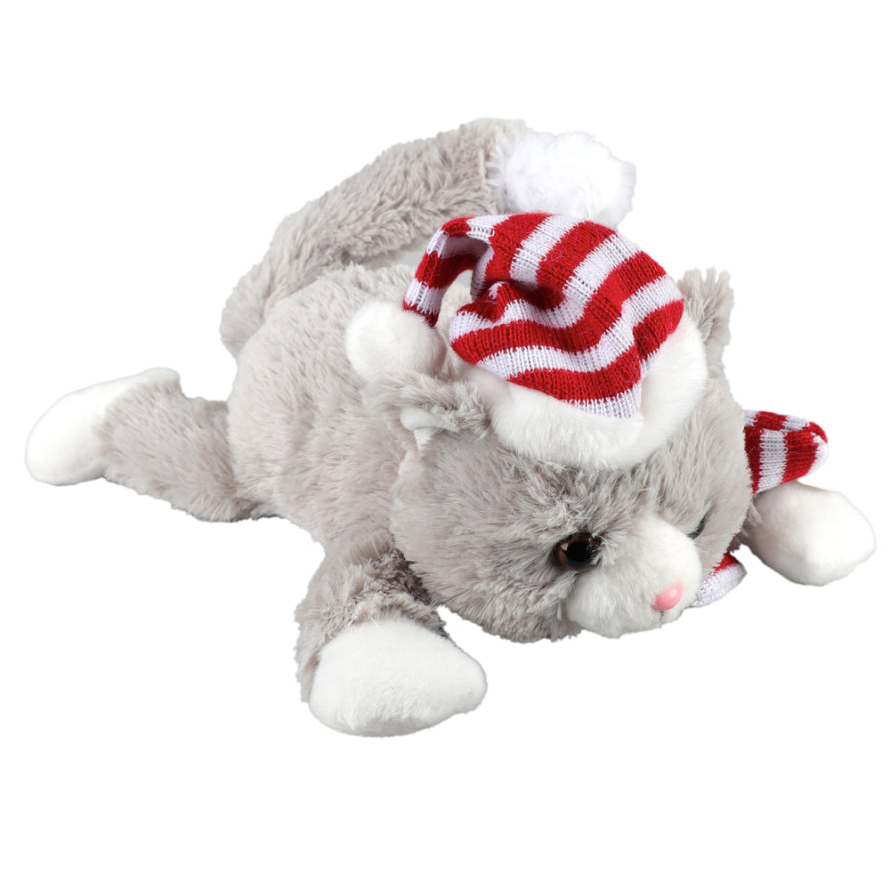 Peluche de Noël - Chat animé