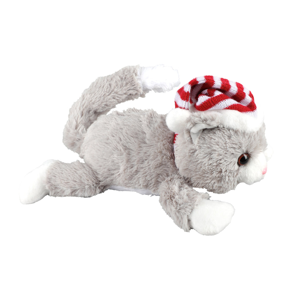 Peluche de Noël - Chat animé