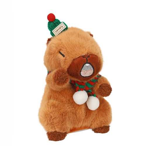 Capybara de Noël - Chantant & dansant