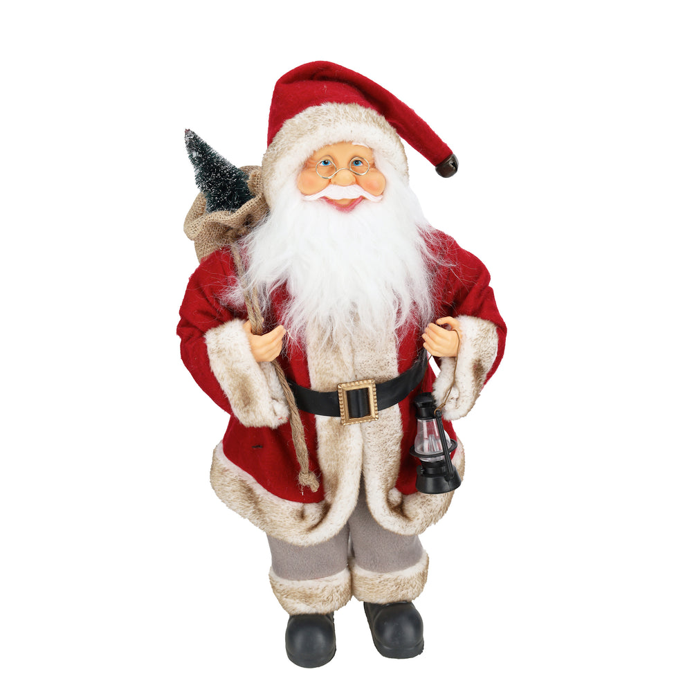 Red Santa Claus - Black Lantern
