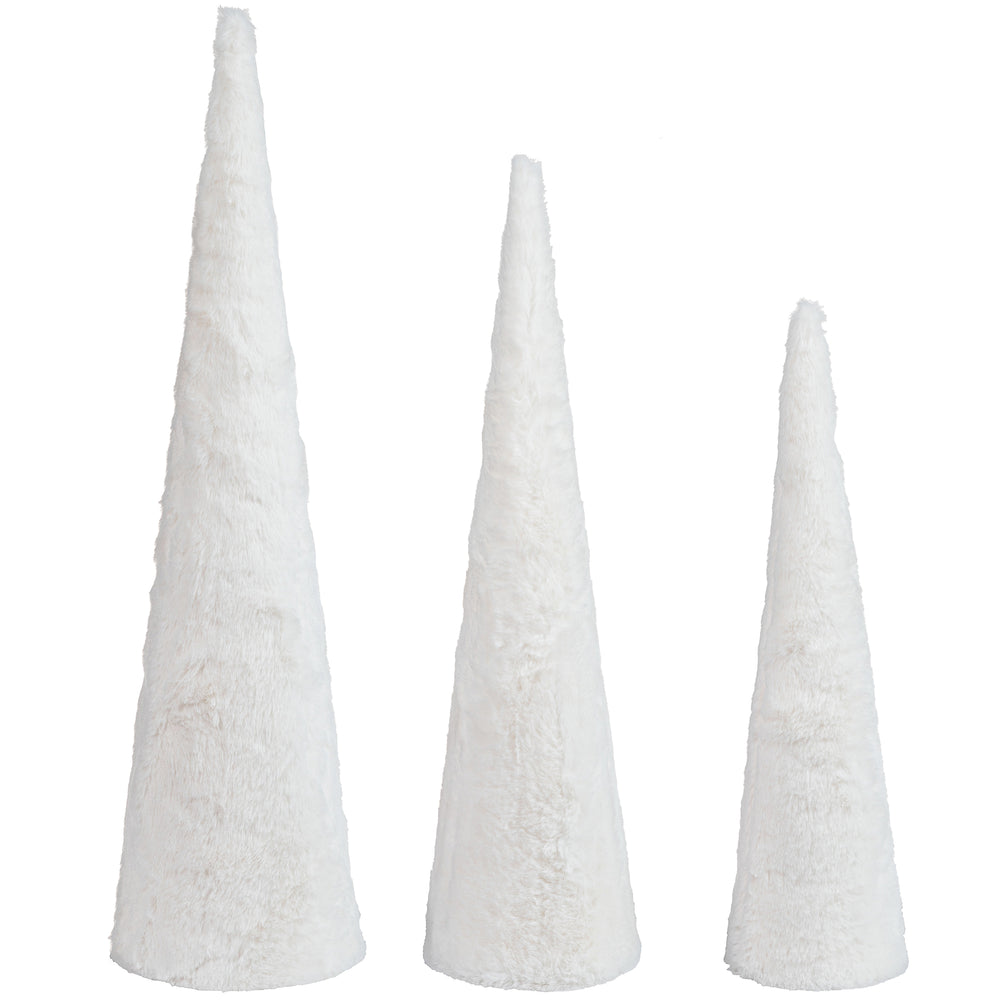 Sapin de Noël - Fourrure blanche