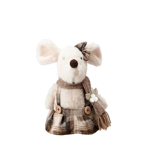 Plush mouse figurine - Girl