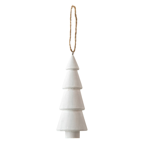 Ornament - Fir white