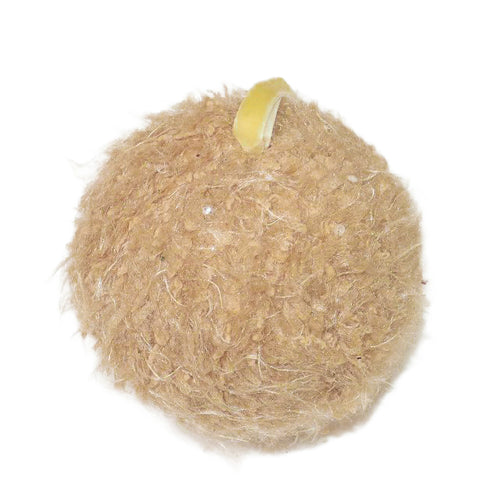 Boule de Noël en laine - Beige