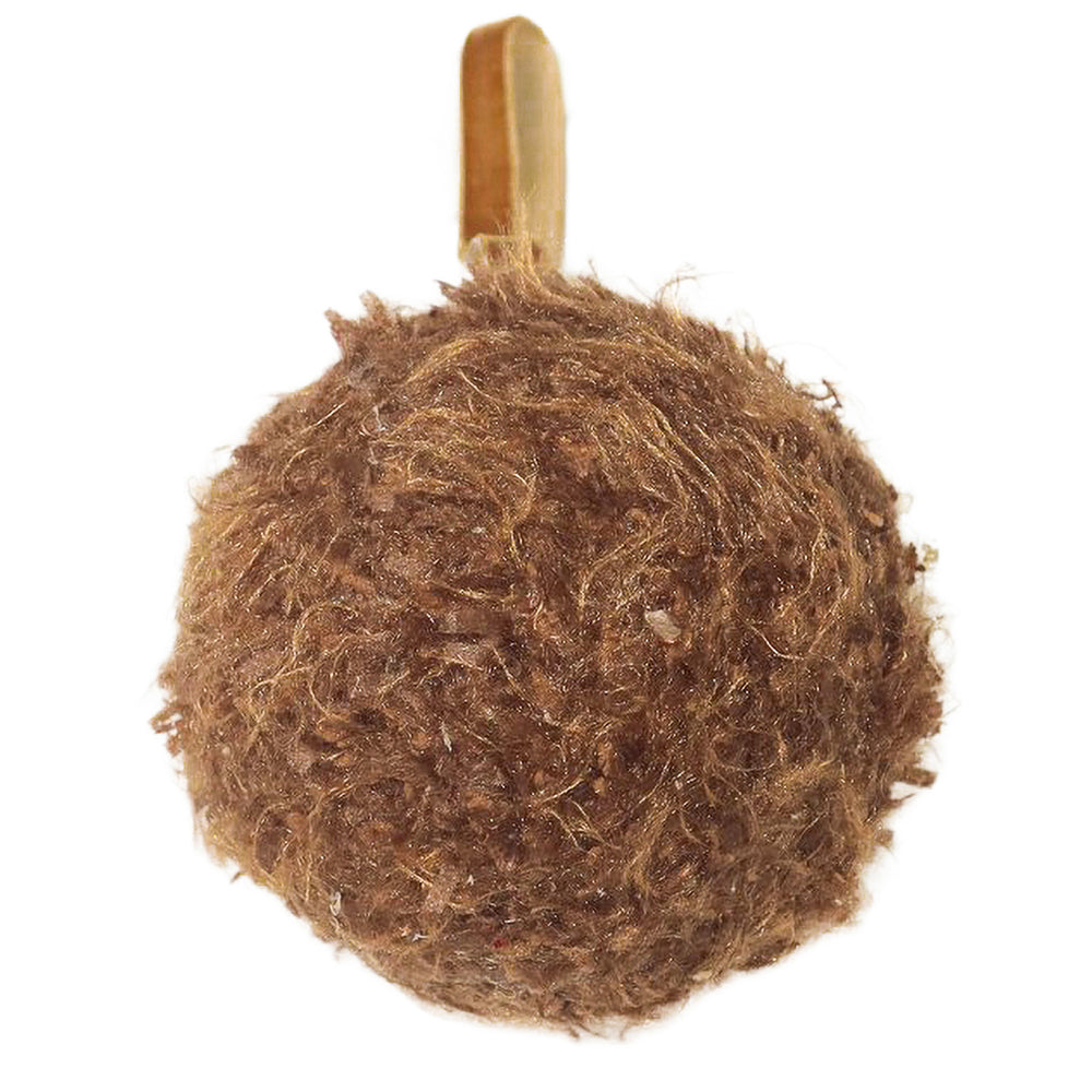 Wool Christmas Ornament - Brown
