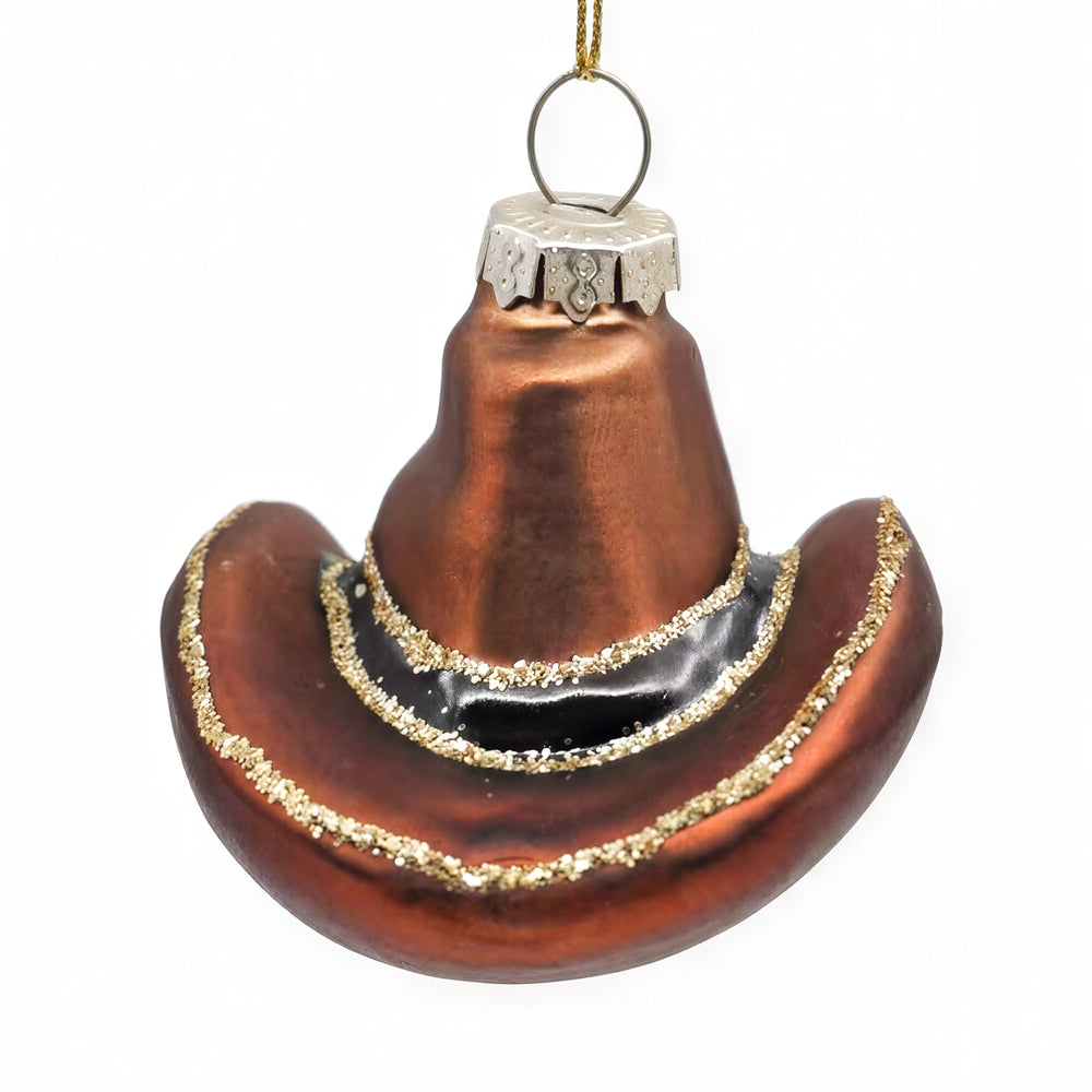 Ornement - Chapeau de cowboy
