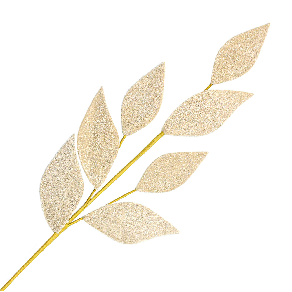 Foliage stem - Shiny gold