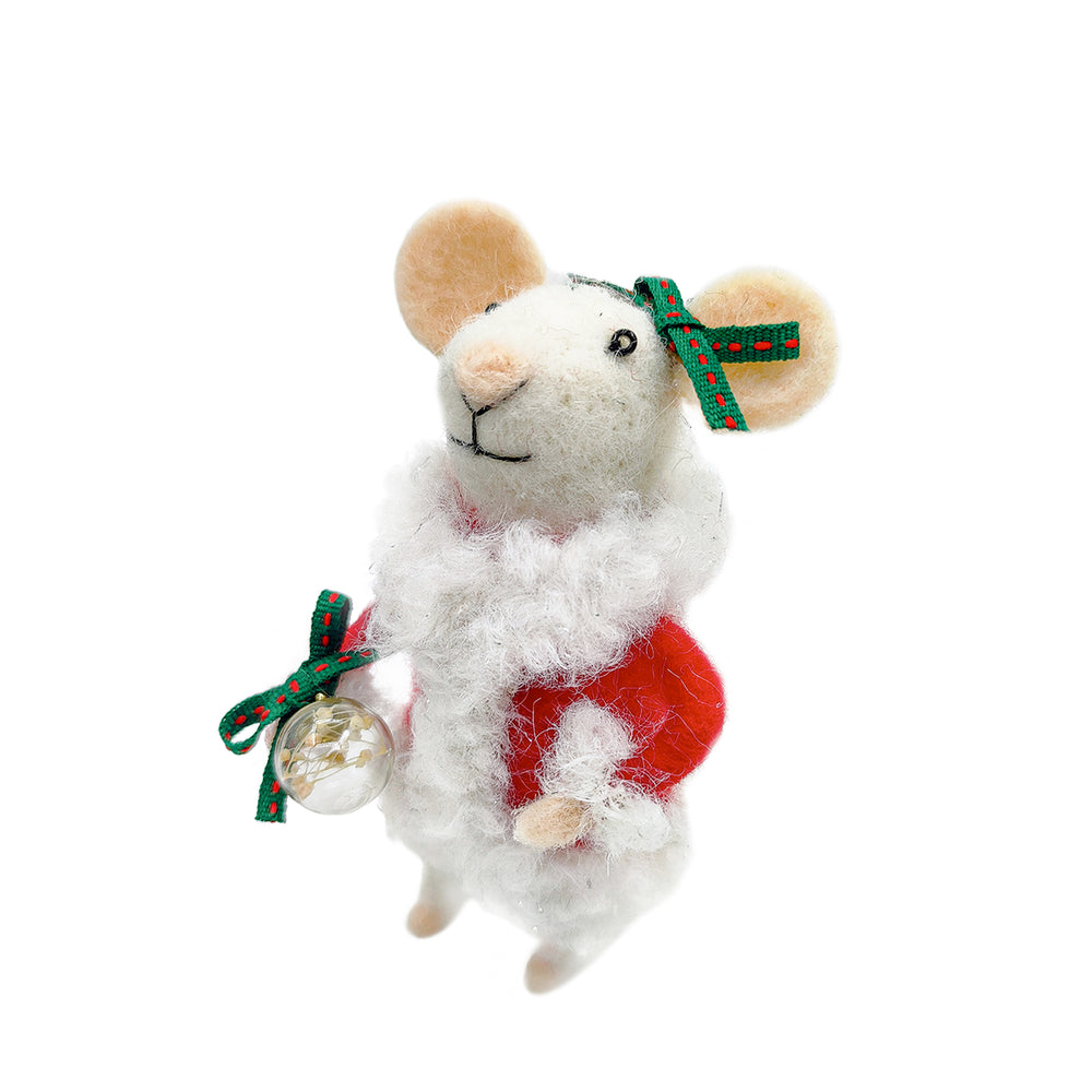 Ornament - Santa Claus mouse