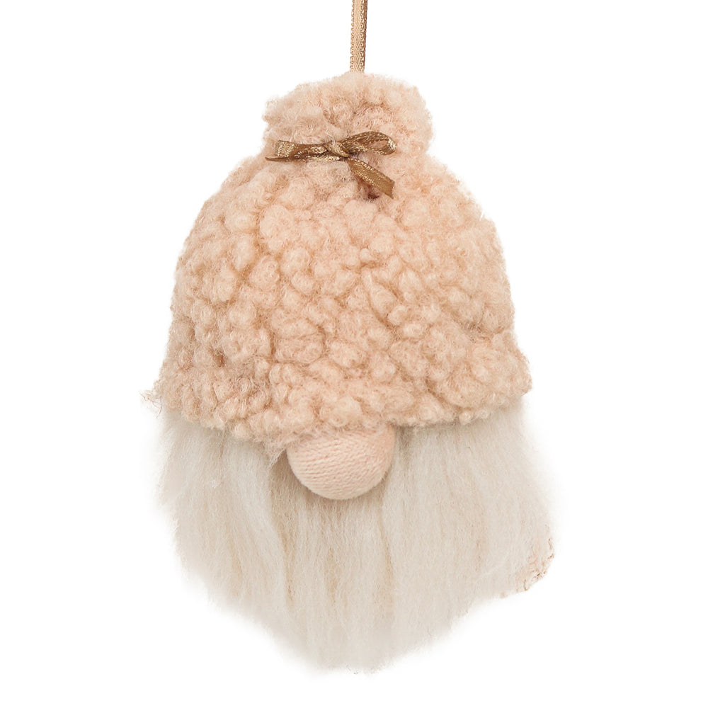 Ornement Père-Noël - Tuque beige
