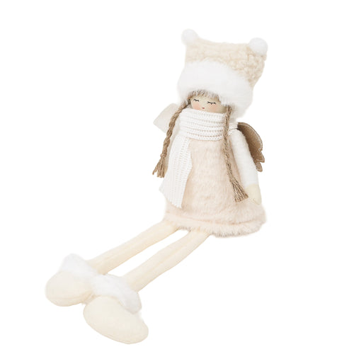 Ornament - Sitting White Angel