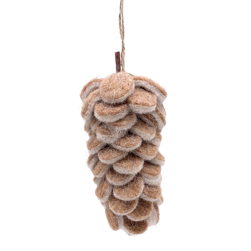 Ornament - Snowy Pinecone