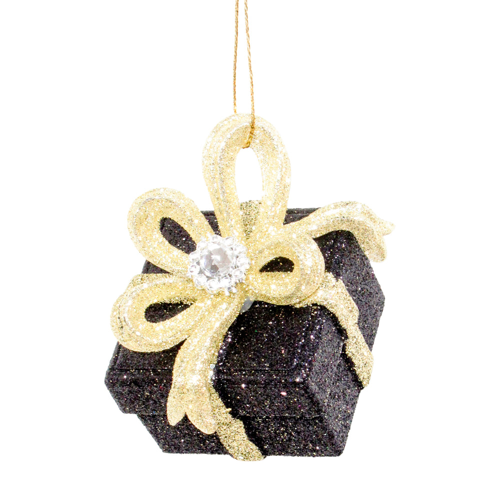Ornement - Cadeau noir & or