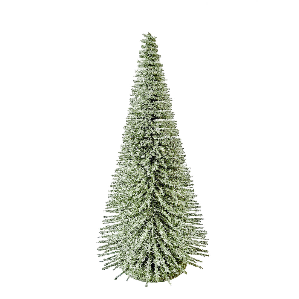 Snowy Green Fir Tree - Medium