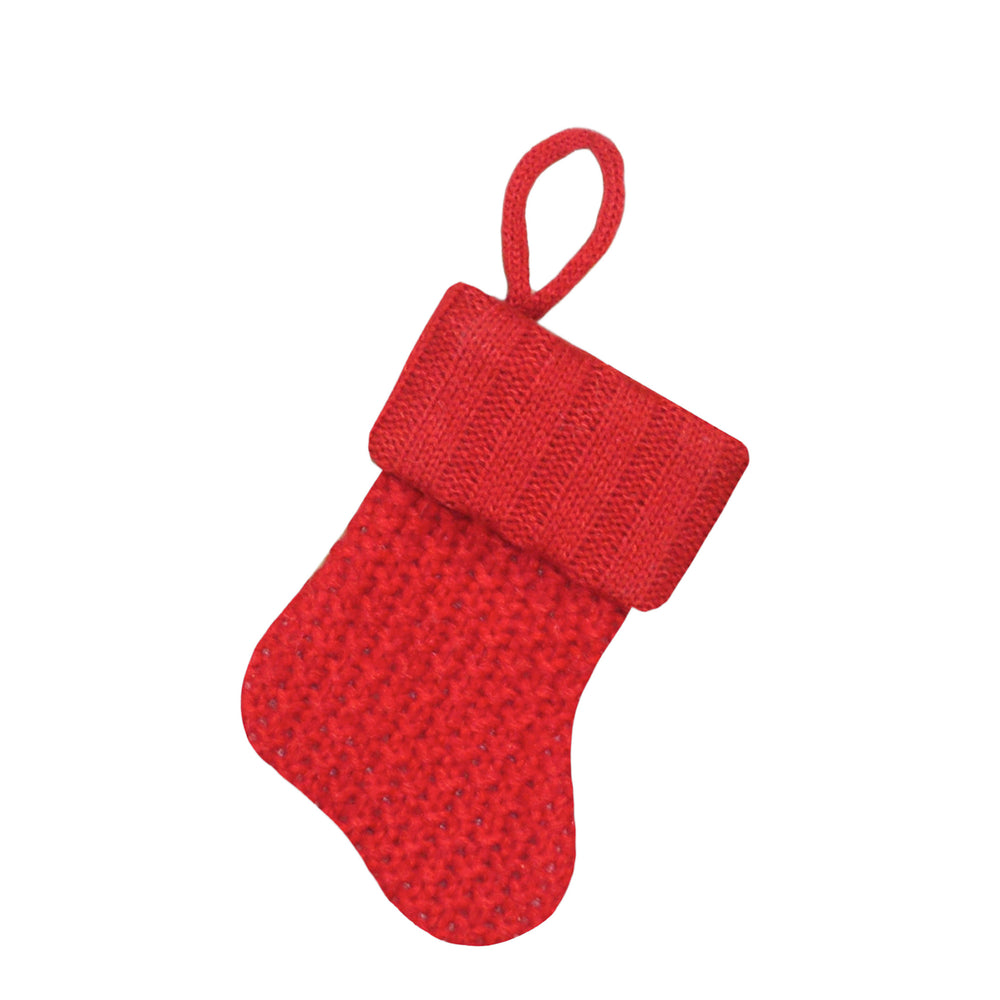 Ornament - Mini Red Christmas Stocking