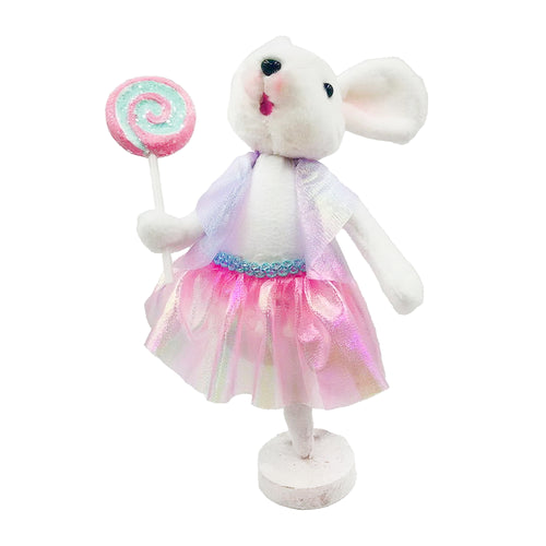 Souris debout - Jupe et suçon