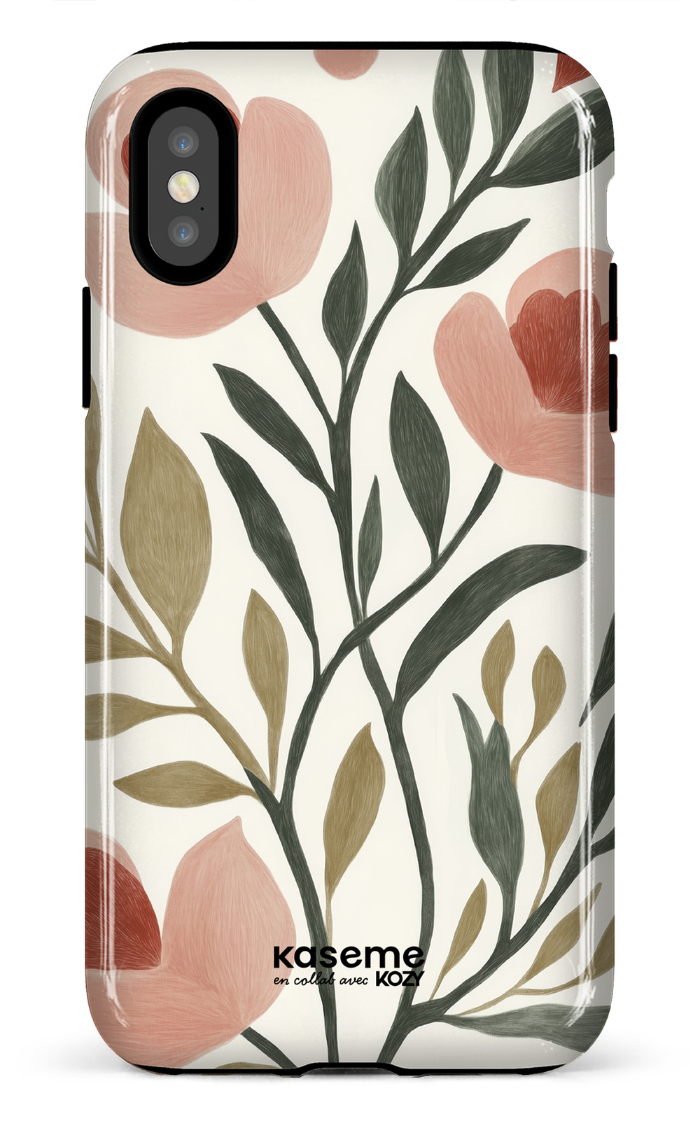 Étui impact pour cellulaire - Rêverie sous coquelicots