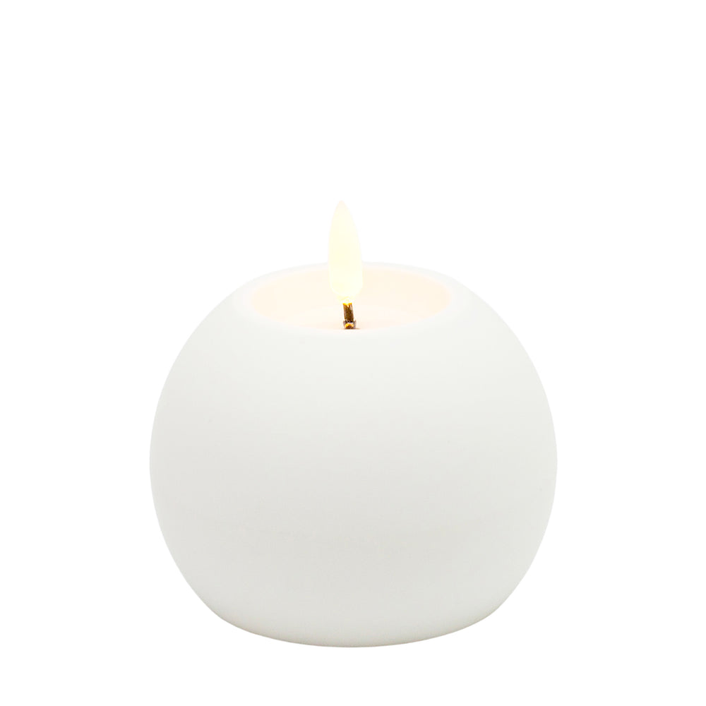 Chandelle LED en forme de boule