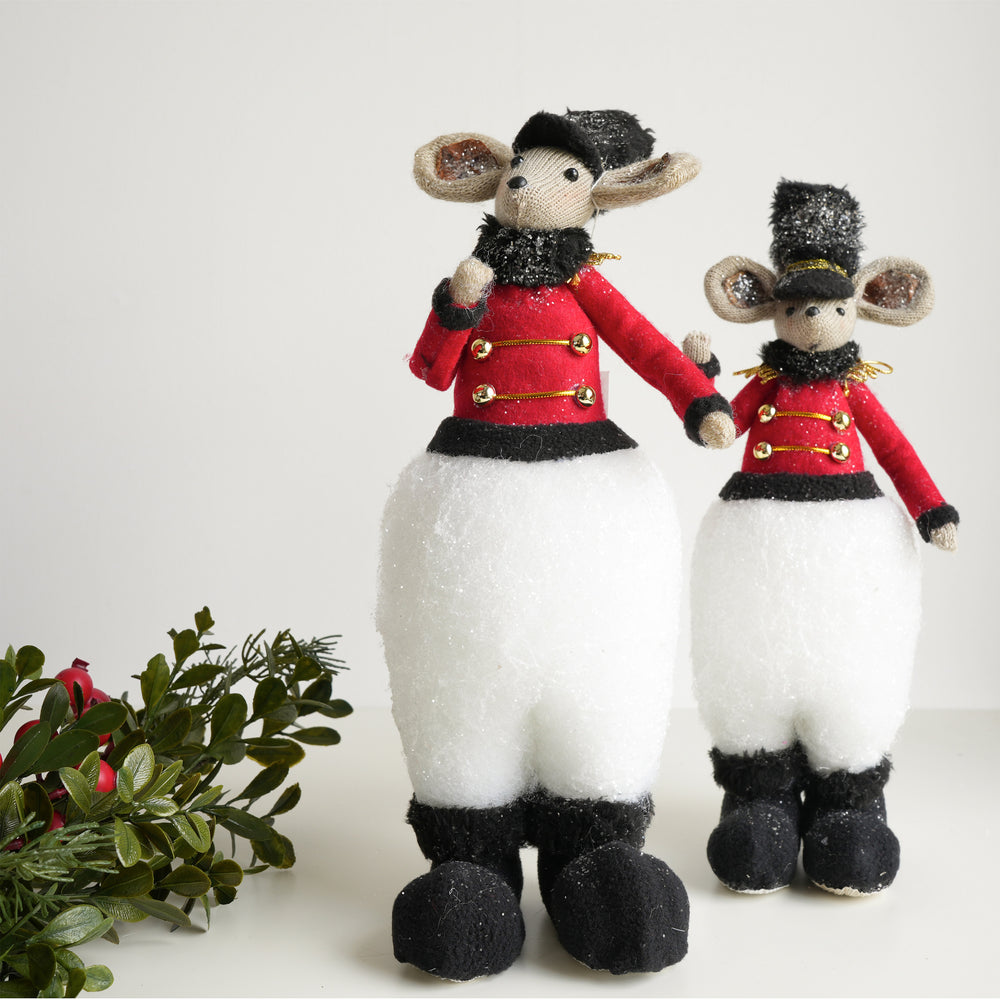 Souris décorative - Soldat de Noël