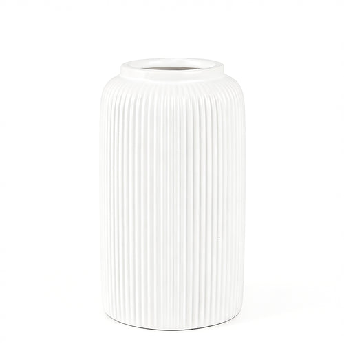 Petit vase blanc - Ripple