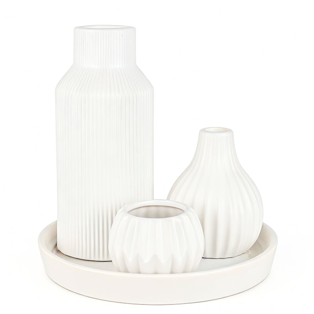 White vase trio - Berlin