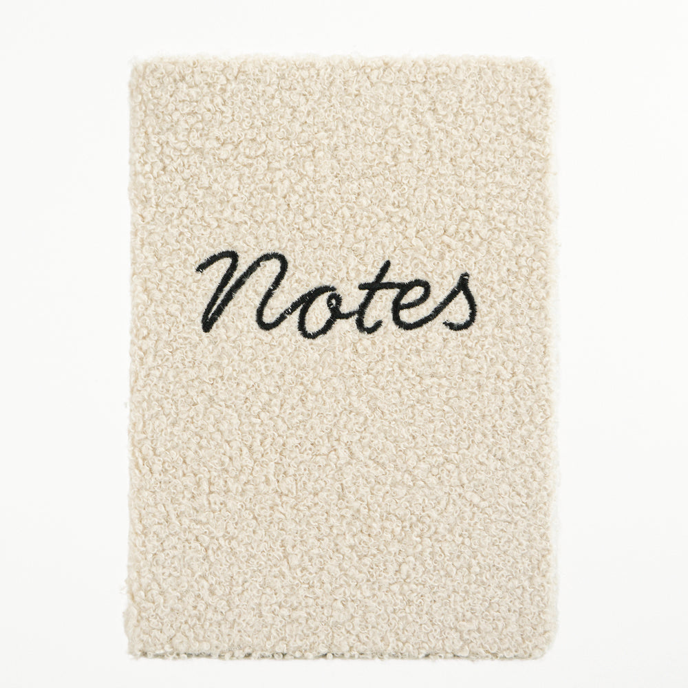Bouclé wool notebook - Notes