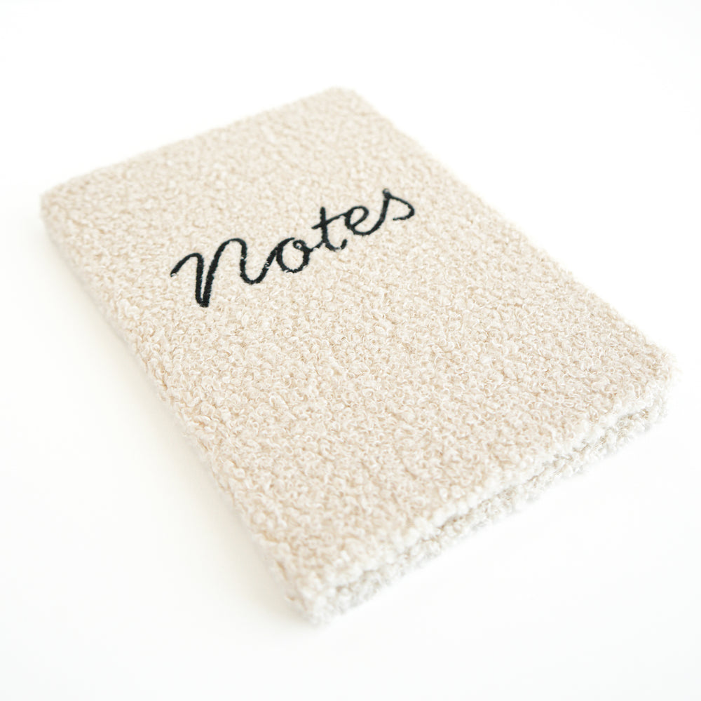 Bouclé wool notebook - Notes
