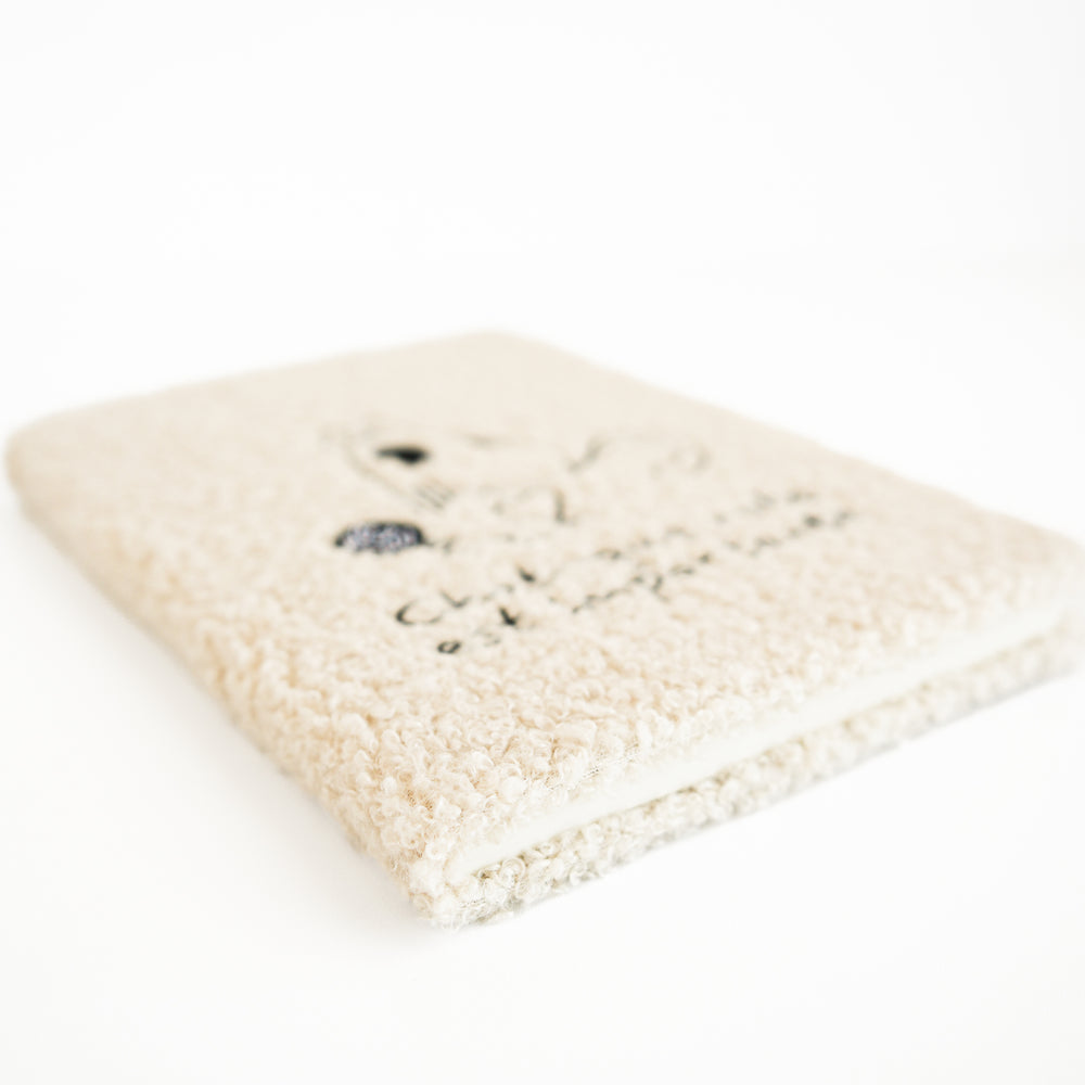 Bouclé wool notebook - Cat