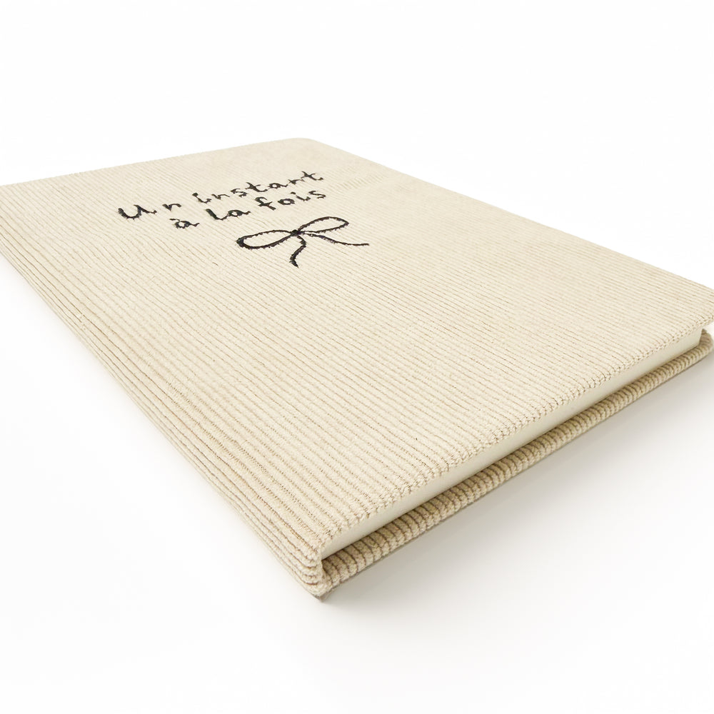 Corduroy notebook - Just a moment