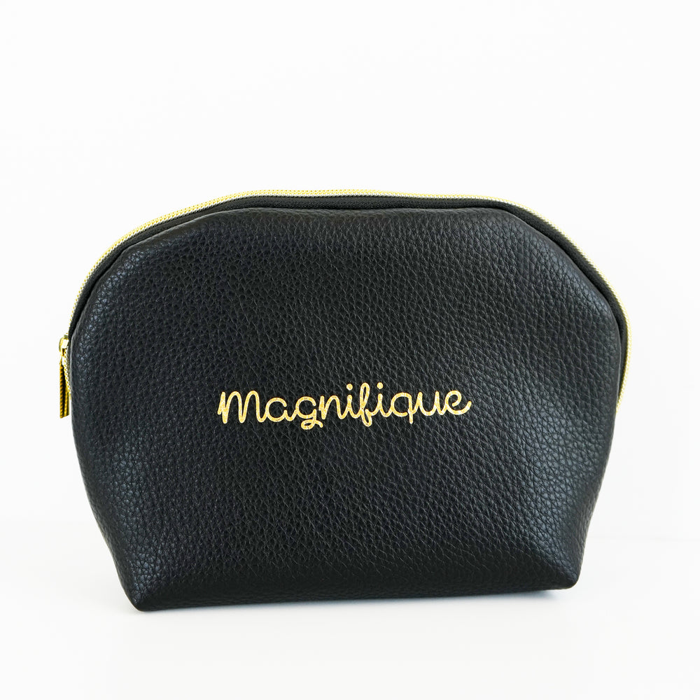 Vegan leather pouch - Elegant