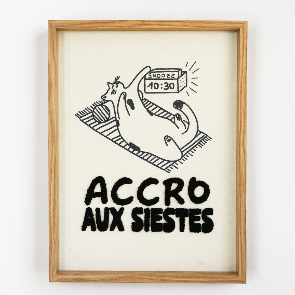 Textured wall frame - Accro aux siestes