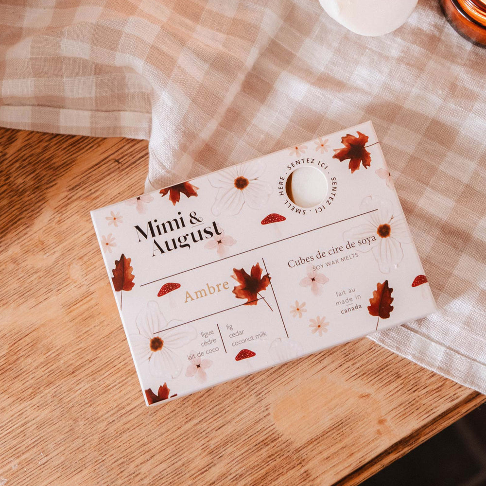 Wax cubes - Amber