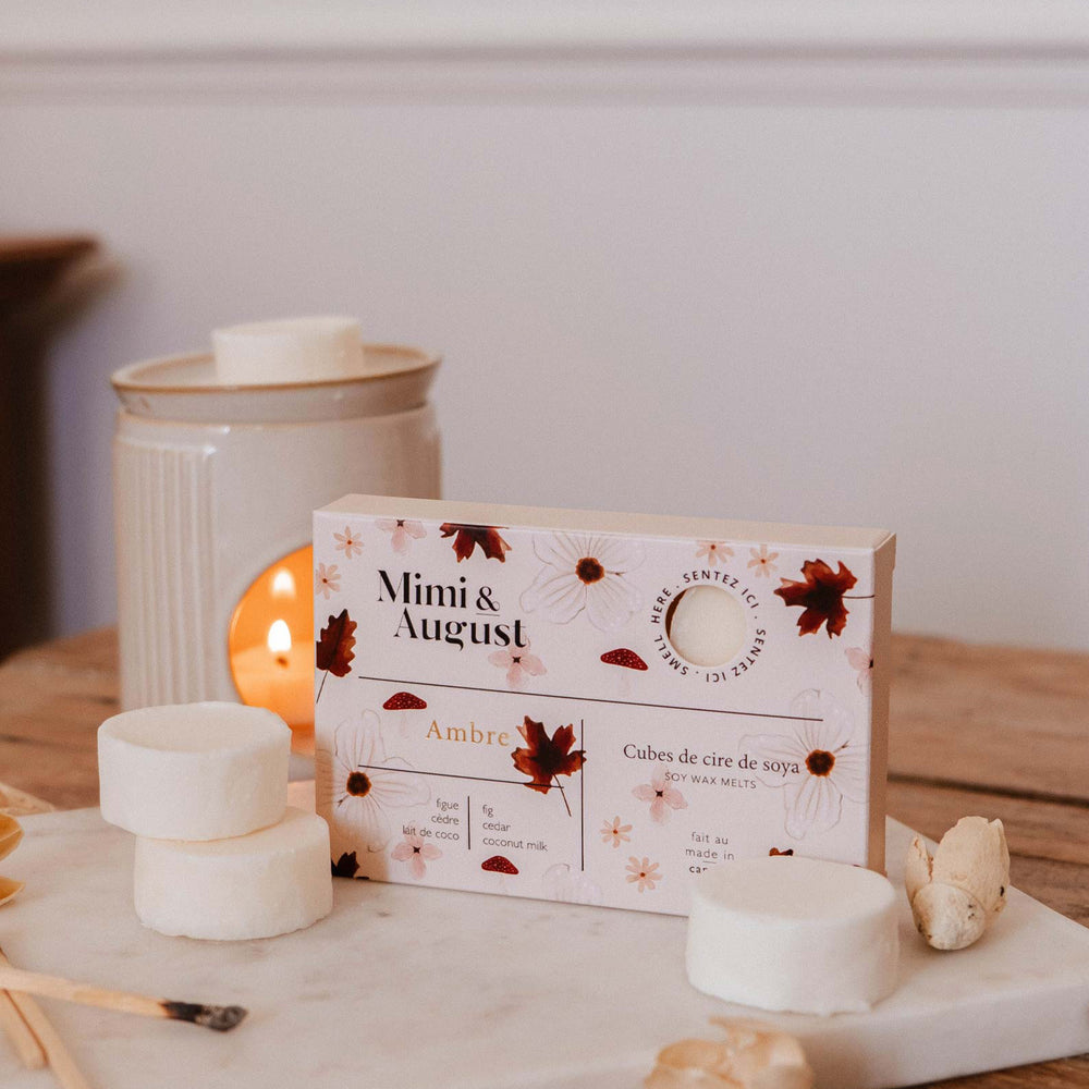 Wax cubes - Amber