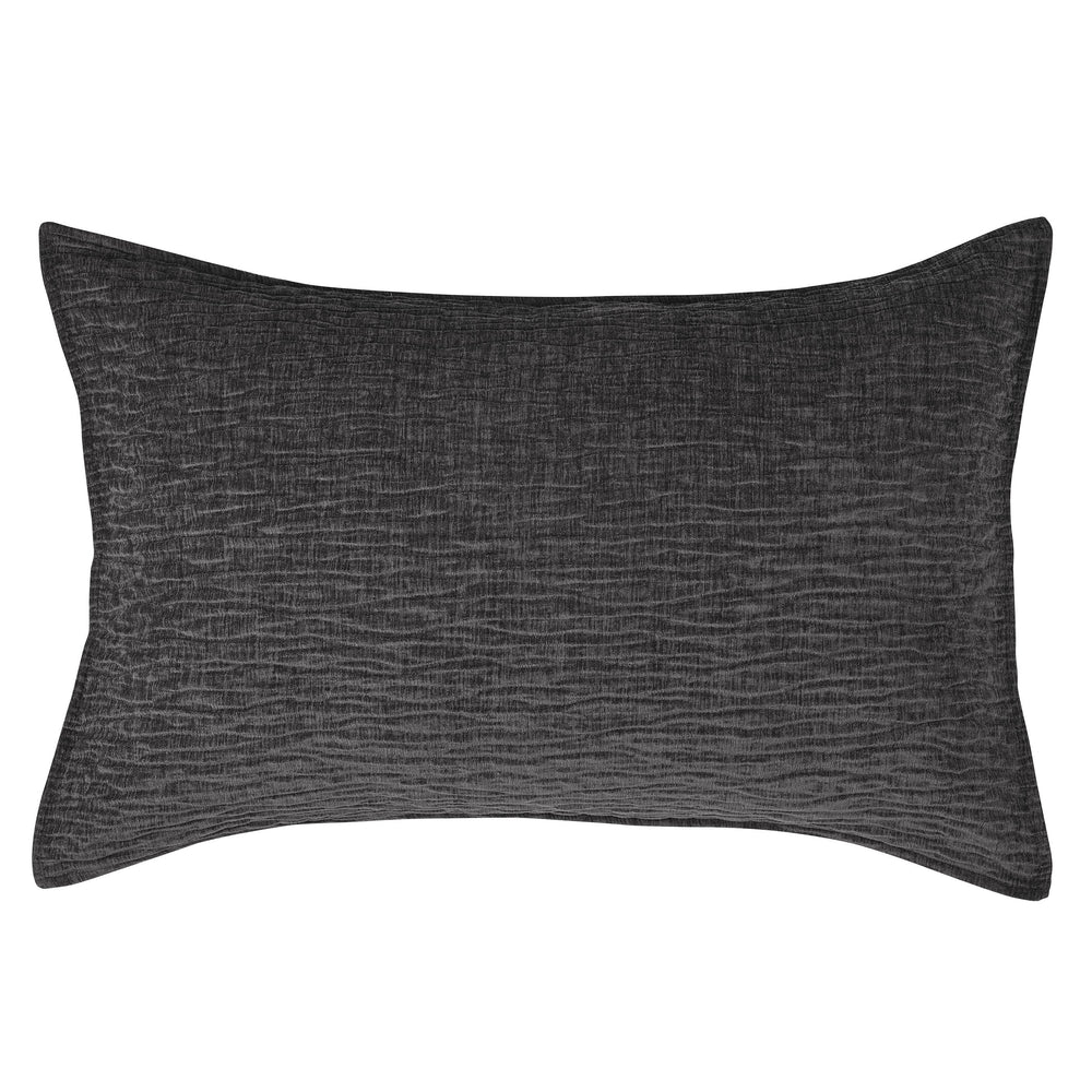 Gray rectangular pillowcase - Barbara