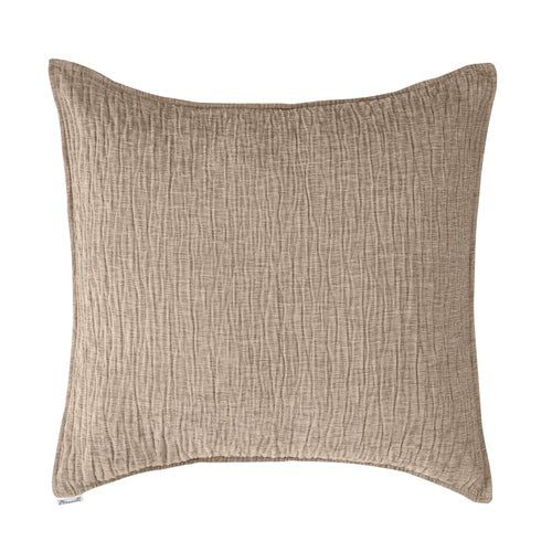 Taupe European pillowcase - Barbara
