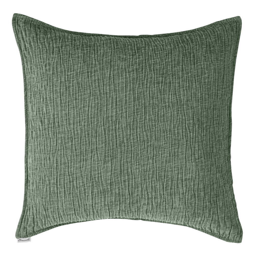 Couvre-oreiller européen vert - Barbara