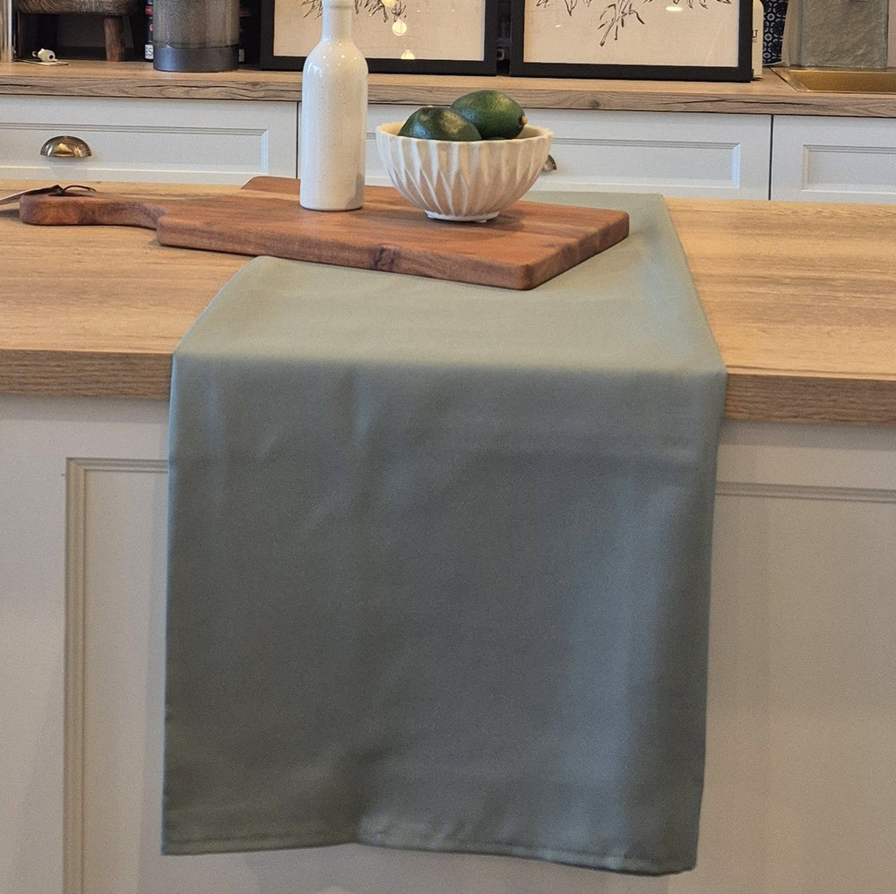 Solid eucalyptus tablecloth - Bok choy