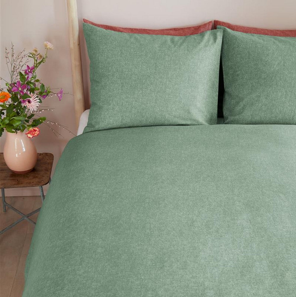Sage duvet cover - Happiness