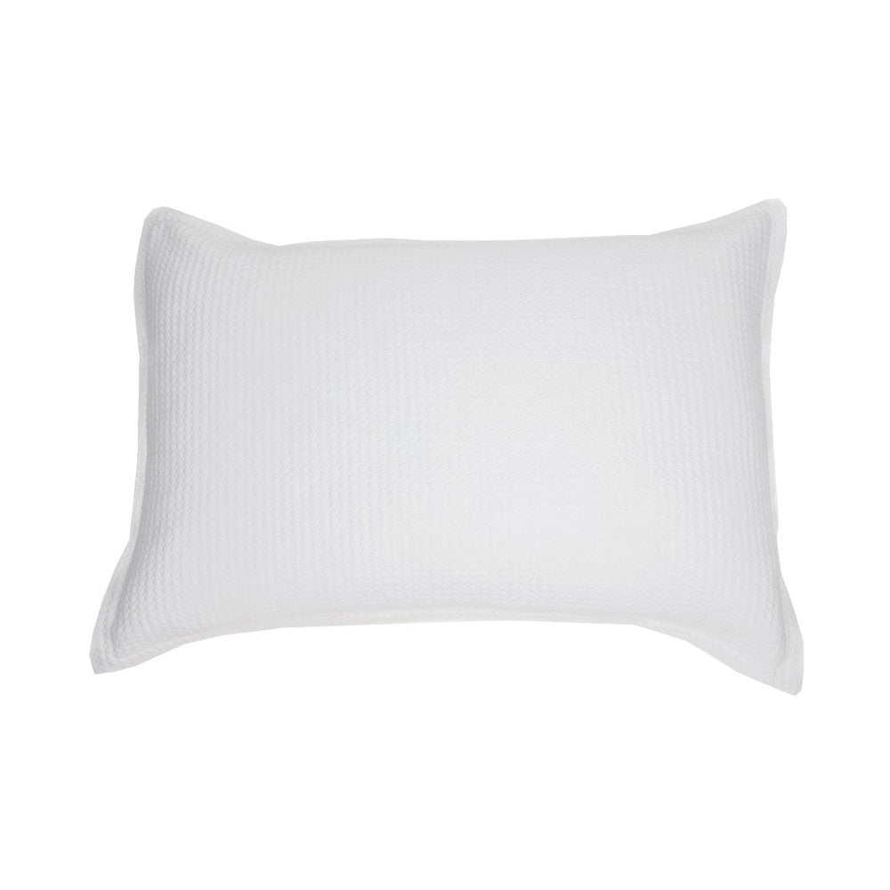 Couvre-oreiller blanc -  Rustic