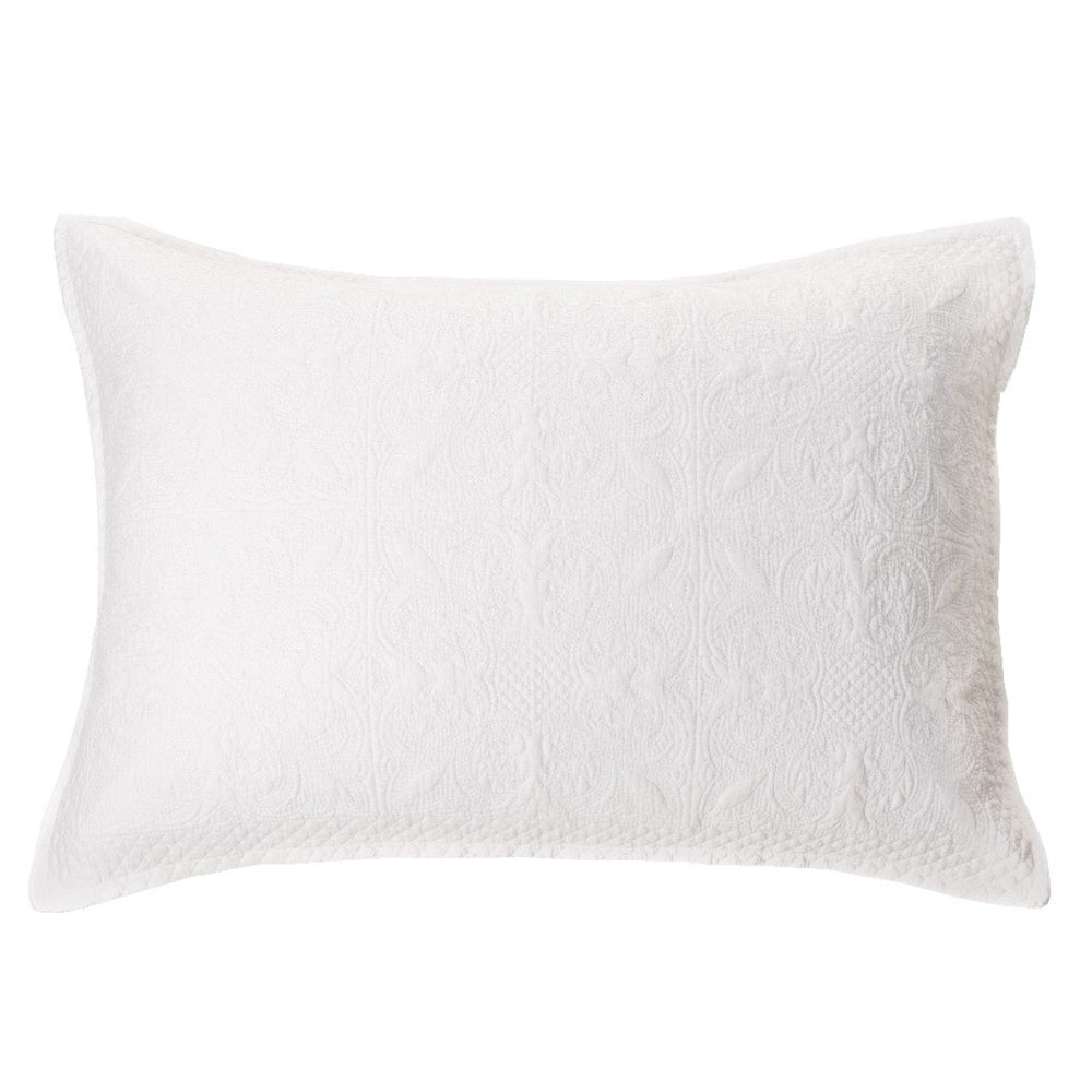 Couvre-oreiller blanc - Carmen