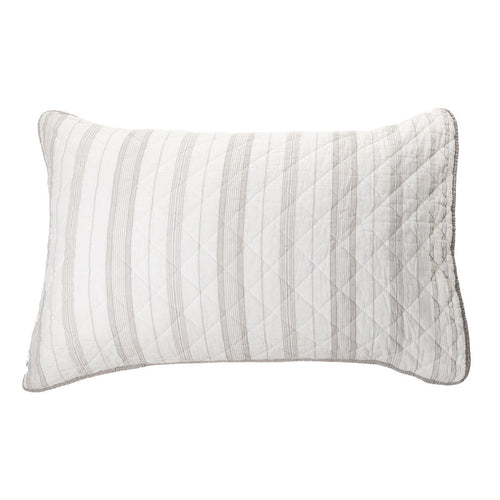 Striped pillow cover - Chill