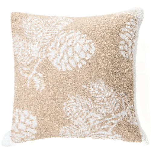 Coussin naturel & blanc - Cocotte