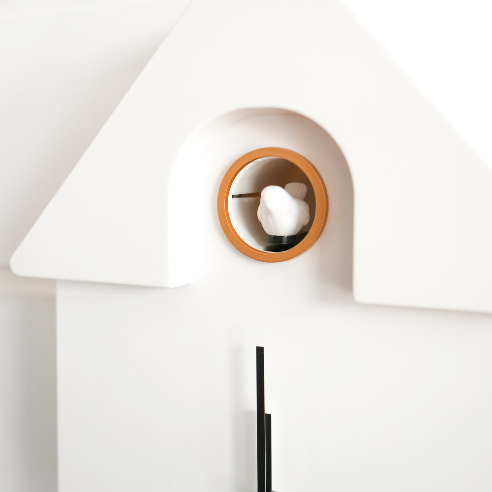 Horloge coucou - Blanche